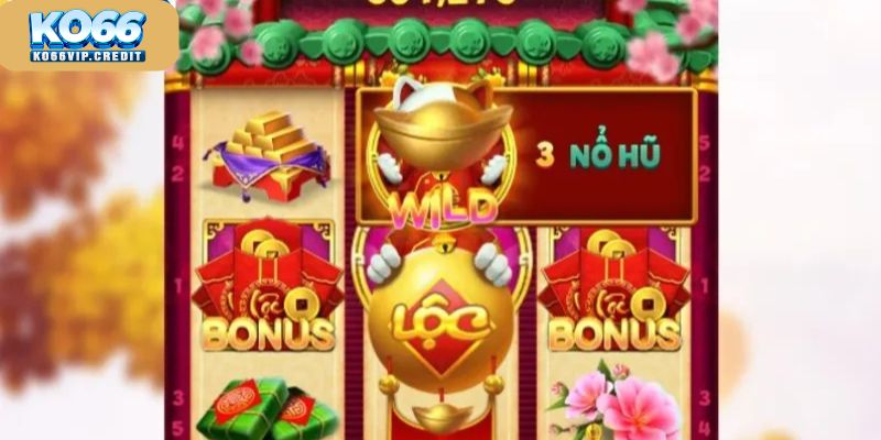 Khang khang nghênh xuân là slots game đắt khách tại KO66